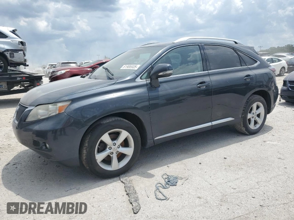 2010 Lexus RX 350 with VIN 2T2BK1BA5AC031181, listed as a Copart auction lot 61986935 with 191,111 mi miles and Clean title. Bid and sale history available at DreamBid. Image 1.