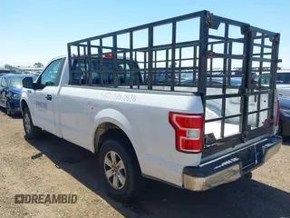 2018 Ford F-150 XL with VIN 1FTNF1CG9JKC41855, listed as a IAAI auction lot 41974456 with 330,339 mi miles and . Bid and sale history available at DreamBid. Image 3.