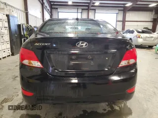 2017 Hyundai Accent SE with VIN KMHCT4AE2HU372154, listed as a Copart auction lot 66647512 with 74,341 mi miles. Bid and sale history available at carsss.com. Image 6.