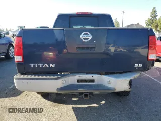 2006 Nissan Titan SE z VIN 1N6AA07A56N500115, wystawiony jako Copart lot #52821355 z przebiegiem 142 583 mil mil oraz Szkoda całkowita • Salvage title. Historia ofert i sprzedaży dostępna na DreamBid. Obrazek 6.