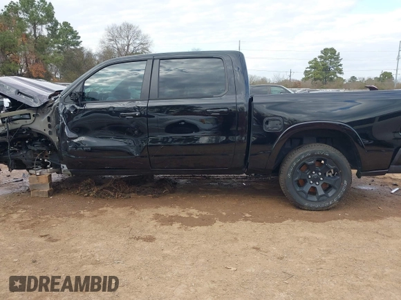 2025 Ram 1500 Big Horn with VIN 1C6SRFFP4SN560753, listed as a IAAI auction lot 41143013 with 1 mi miles. Bid and sale history available at carsss.com. Image 15.
