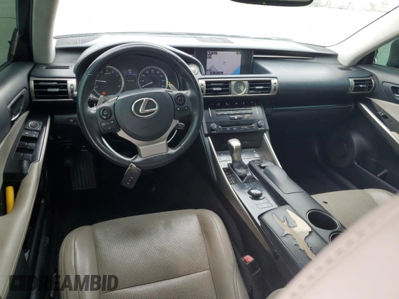 2014 Lexus IS 250 with VIN JTHBF1D21E5029444, listed as a Copart auction lot 59900835 with 157,047 mi miles and Salvage title. Bid and sale history available at DreamBid. Image 8.