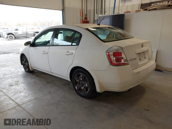 2008 Nissan Sentra 2.0 with VIN 3N1AB61E98L750493, listed as a IAAI auction lot 41595220 with 215,488 mi miles and . Bid and sale history available at DreamBid. Image 3.
