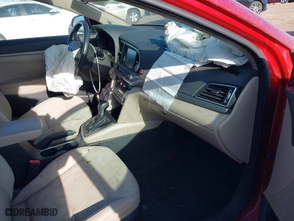 2017 Hyundai Elantra Limited with VIN 5NPD84LF4HH118553, listed as a IAAI auction lot 41607331 with 138,166 mi miles. Bid and sale history available at carsss.com. Image 5.