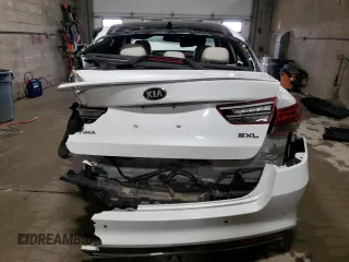 2016 Kia Optima SXL Turbo with VIN 5XXGV4L26GG052021, listed as a Copart auction lot 54018535 with 109,409 mi miles and Salvage title. Bid and sale history available at DreamBid. Image 6.