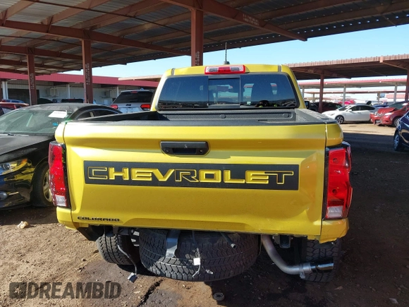 2023 Chevrolet Colorado 4WD Trail Boss with VIN 1GCPTEEK9P1148584, listed as a IAAI auction lot 41487552 with 19,468 mi miles. Bid and sale history available at carsss.com. Image 17.