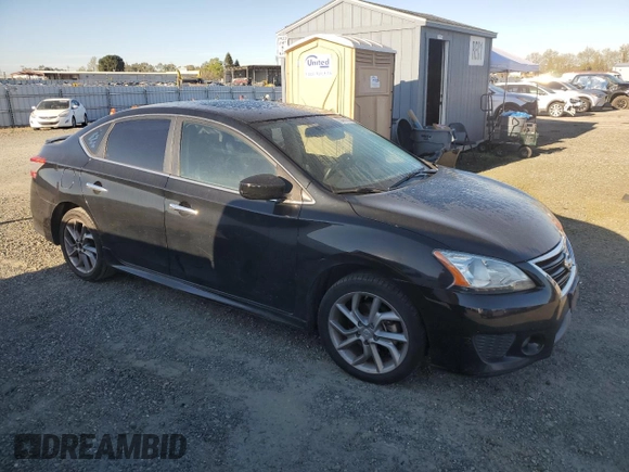 2013 Nissan Sentra FE+ S with VIN 3N1AB7APXDL783763, listed as a Copart auction lot 50468155 with 132,872 mi miles and Clean Title. Bid and sale history available at DreamBid. Image 4.