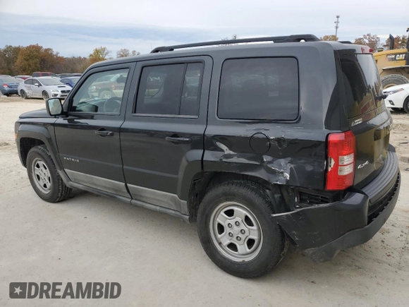 2011 Jeep Patriot Sport with VIN 1J4NF1GB5BD122246, listed as a Copart auction lot 80348974 with 103,358 mi miles and Salvage Title. Bid and sale history available at carsss.com. Image 2.