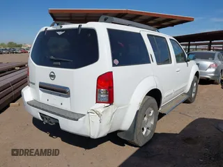 2006 Nissan Pathfinder SE with VIN 5N1AR18U16C671008, listed as a IAAI auction lot 42490035 with 212,317 mi miles and . Bid and sale history available at DreamBid. Image 4.