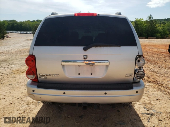 2005 Dodge Durango Limited with VIN 1D8HB58D45F617909, listed as a Copart auction lot 55962815 with 175,692 mi miles and Salvage title. Bid and sale history available at DreamBid. Image 6.