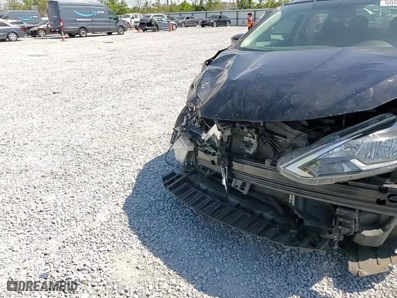2019 Nissan Sentra S with VIN 3N1AB7APXKY357295, listed as a Copart auction lot 50011575 with 94,865 mi miles and Non Repairable. Bid and sale history available at carsss.com. Image 10.