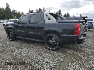 2007 Chevrolet Avalanche LT w/3LT with VIN 3GNFK12317G137706, listed as a Copart auction lot 75672384 with 167,433 mi miles and Salvage Title. Bid and sale history available at carsss.com. Image 2.
