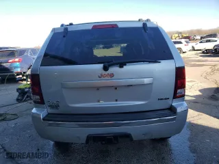 2007 Jeep Grand Cherokee Limited with VIN 1J8HR58287C589747, listed as a Copart auction lot 42752915 with 106,900 mi miles and Salvage Title. Bid and sale history available at carsss.com. Image 6.