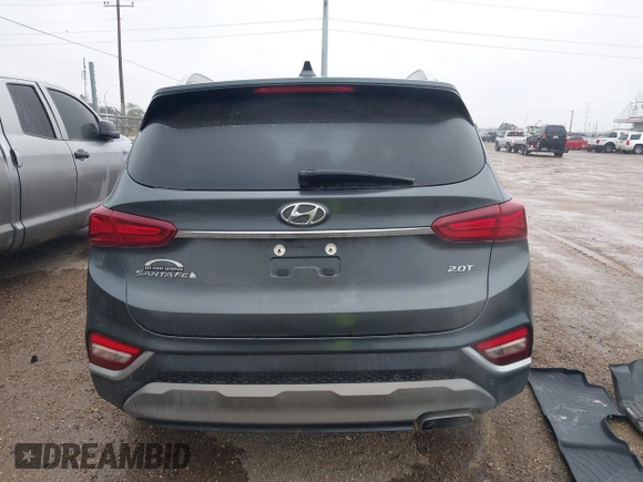 2019 Hyundai Santa Fe Ultimate with VIN 5NMS53AA9KH055620, listed as a IAAI auction lot 41623851 with 39,717 mi miles. Bid and sale history available at carsss.com. Image 16.