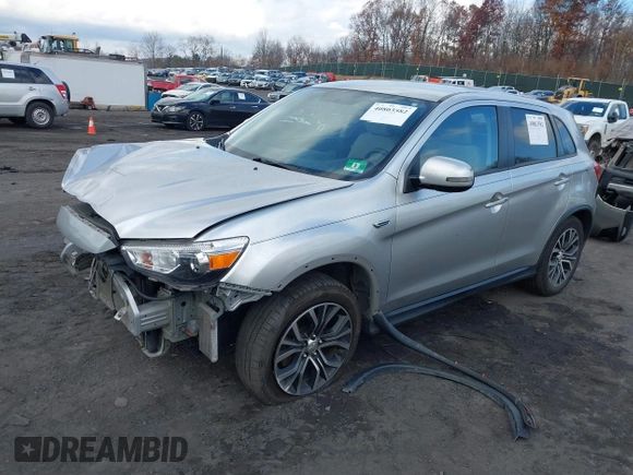 2018 Mitsubishi Outlander Sport ES 2.0 with VIN JA4AR3AU9JZ004584, listed as a IAAI auction lot 40803582 with 91,783 mi miles. Bid and sale history available at carsss.com. Image 17.