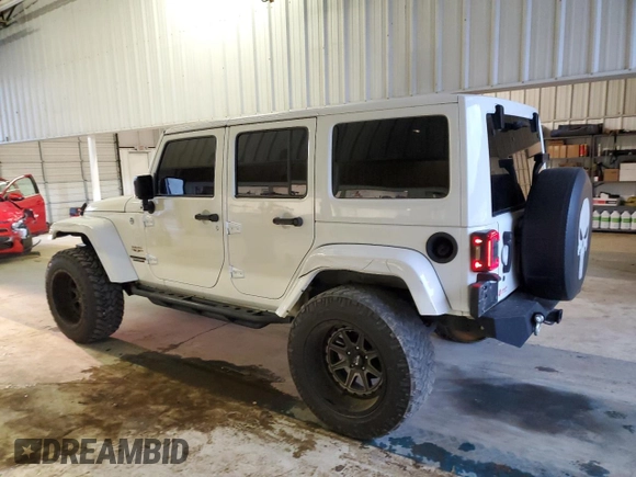 2017 Jeep Wrangler Unlimited Sahara with VIN 1C4HJWEG6HL622282, listed as a Copart auction lot 47382505 with 146,351 mi miles and Salvage Title. Bid and sale history available at carsss.com. Image 2.