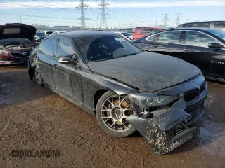 2014 BMW 3 Series 335i with VIN WBA3A9G51ENS65503, listed as a Copart auction lot 43680255 with 83,685 mi miles and Salvage Title. Bid and sale history available at carsss.com. Image 4.