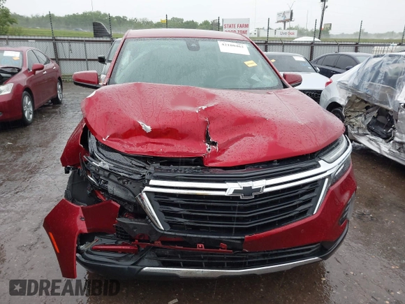 2023 Chevrolet Equinox LT with VIN 3GNAXKEG5PL255572, listed as a IAAI auction lot 42180462 with 19,949 mi miles and . Bid and sale history available at DreamBid. Image 12.