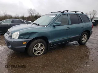 2001 Hyundai Santa Fe GLS with VIN KM8SC83D11U103866, listed as a Copart auction lot 88311825 with 201,152 mi miles and Salvage Title. Bid and sale history available at carsss.com. Image 1.