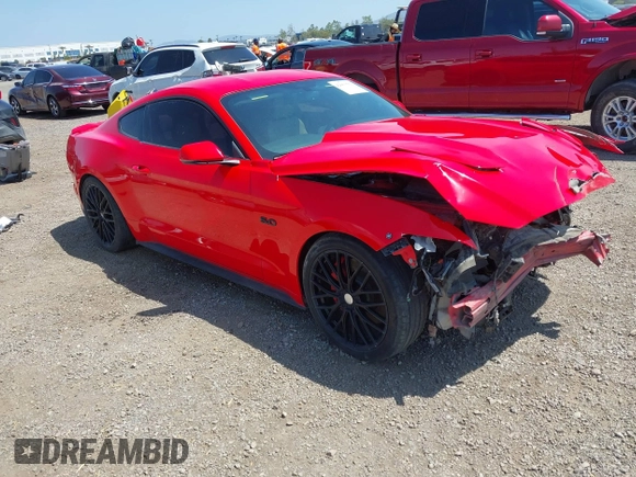 2015 Ford Mustang GT z VIN 1FA6P8CF3F5300153, wystawiony jako IAAI lot #42063561 z przebiegiem 93 882 mil mil oraz . Historia ofert i sprzedaży dostępna na DreamBid. Obrazek 1.