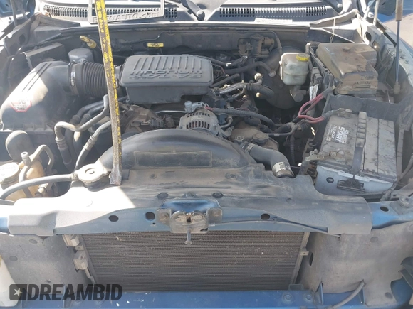 2005 Dodge Dakota SLT with VIN 1D7HE42N85S194847, listed as a IAAI auction lot 41880048 with 289,575 mi miles and . Bid and sale history available at DreamBid. Image 10.