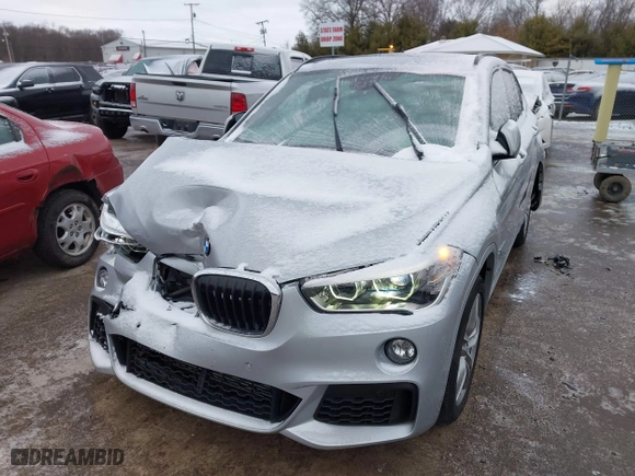 2016 BMW X1 xDrive28i with VIN WBXHT3C3XG5E51358, listed as a IAAI auction lot 41730597 with 90,010 mi miles. Bid and sale history available at carsss.com. Image 2.