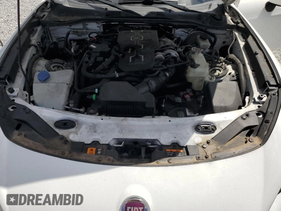 2017 FIAT 124 Spider Lusso with VIN JC1NFAEK0H0105957, listed as a Copart auction lot 65231365 with 131,062 mi miles and Clean title. Bid and sale history available at DreamBid. Image 11.