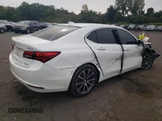 2017 Acura TLX V6 w/Technology Pkg with VIN 19UUB3F53HA003403, listed as a Copart auction lot 71724874 with 96,437 mi miles and Salvage Title. Bid and sale history available at carsss.com. Image 3.