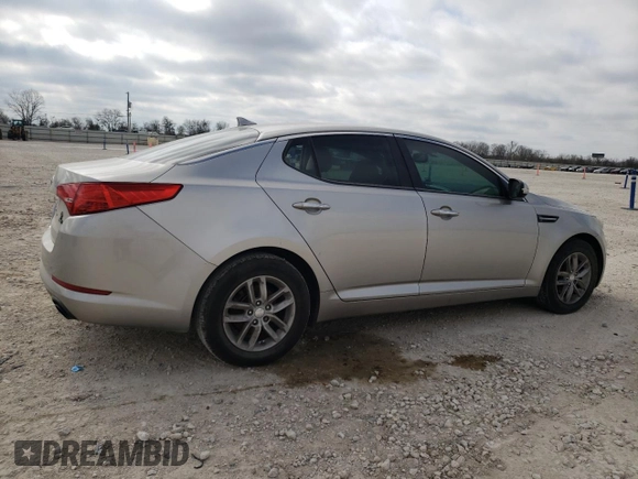 2013 Kia Optima LX with VIN 5XXGM4A70DG243690, listed as a Copart auction lot 48791165 with 0 mi miles and Salvage Title. Bid and sale history available at carsss.com. Image 3.