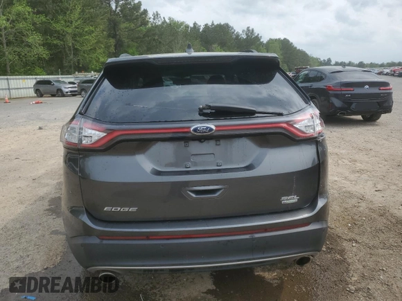 2018 Ford Edge SEL with VIN 2FMPK3J93JBB84790, listed as a Copart auction lot 51238815 with 83,037 mi miles and Salvage Title. Bid and sale history available at carsss.com. Image 6.