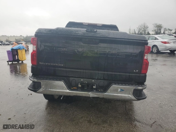 2020 Chevrolet Silverado 1500 LT with VIN 3GCPYDEK7LG295798, listed as a Copart auction lot 46238035 with 126,642 mi miles and Salvage Title. Bid and sale history available at carsss.com. Image 6.