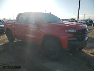 2020 Chevrolet Silverado 1500 LT Trail Boss with VIN 1GCPYFED7LZ161709, listed as a Copart auction lot 51999035 with 55,200 mi miles and Non Repairable. Bid and sale history available at carsss.com. Image 4.