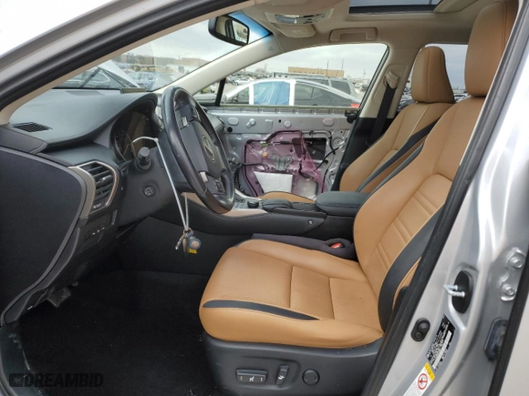2016 Lexus NX 200t with VIN JTJYARBZ5G2034897, listed as a Copart auction lot 38493643 with 32,131 mi miles. Bid and sale history available at carsss.com. Image 7.