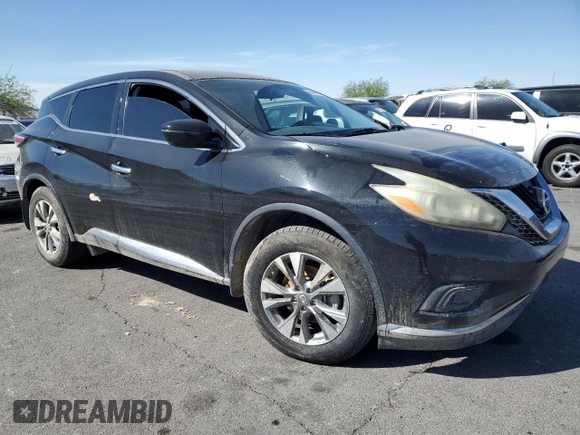 2016 Nissan Murano SL z VIN 5N1AZ2MG7GN137765, wystawiony jako Copart lot #56409725 z przebiegiem 157 462 mil mil oraz Szkoda całkowita • Salvage title. Historia ofert i sprzedaży dostępna na DreamBid. Obrazek 4.