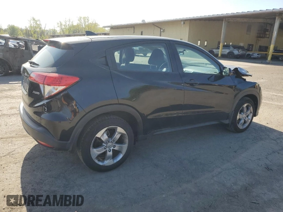 2021 Honda HR-V LX with VIN 3CZRU6H31MM742370, listed as a Copart auction lot 54893985 with 61,613 mi miles and Salvage Title. Bid and sale history available at carsss.com. Image 3.