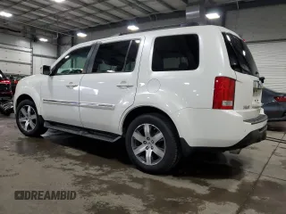 2012 Honda Pilot Touring with VIN 5FNYF4H96CB076615, listed as a Copart auction lot 50566455 with 159,877 mi miles and Salvage Title. Bid and sale history available at carsss.com. Image 2.