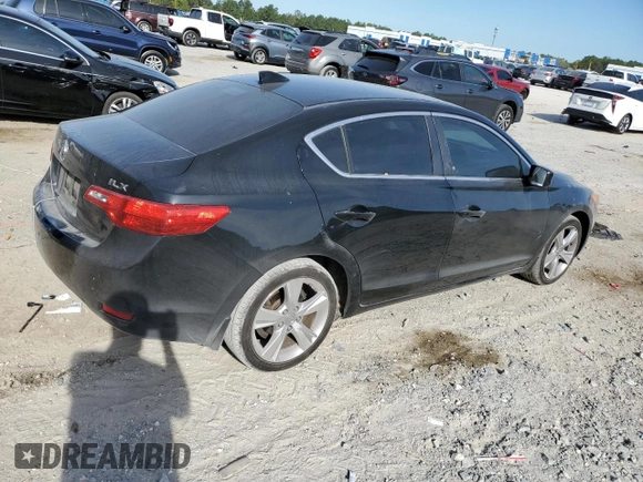 2014 Acura ILX Tech Pkg with VIN 19VDE1F78EE007914, listed as a Copart auction lot 50519705 with 166,215 mi miles and Salvage Title. Bid and sale history available at carsss.com. Image 3.
