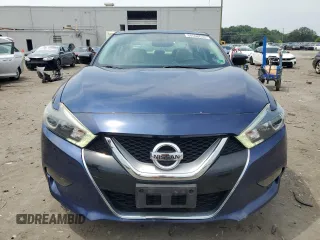 2016 Nissan Maxima SL with VIN 1N4AA6AP2GC392414, listed as a Copart auction lot 60598635 with 105,151 mi miles and Salvage title. Bid and sale history available at DreamBid. Image 5.