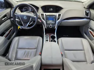 2015 Acura TLX Technology with VIN 19UUB2F51FA014911, listed as a Copart auction lot 60070395 with 81,068 mi miles and Salvage title. Bid and sale history available at DreamBid. Image 8.