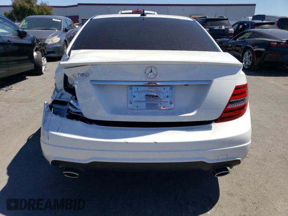 2014 Mercedes-Benz C 350 Sport with VIN WDDGF5HB4EA942494, listed as a Copart auction lot 67640014 with 40,558 mi miles and Salvage Title. Bid and sale history available at DreamBid. Image 6.