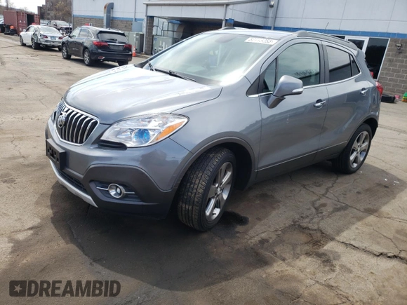 2014 Buick Encore Convenience with VIN KL4CJBSB2EB609925, listed as a Copart auction lot 52773255 with 197,461 mi miles and Salvage Title. Bid and sale history available at carsss.com. Image 1.