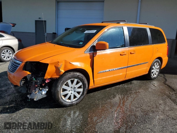 2015 Chrysler Town & Country Touring with VIN 2C4RC1BG0FR720704, listed as a Copart auction lot 55665444 with 163,385 mi miles and Salvage Title. Bid and sale history available at DreamBid. Image 1.