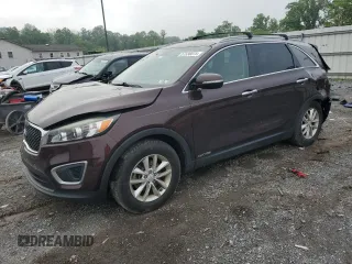 2016 Kia Sorento LX z VIN 5XYPGDA53GG030383, wystawiony jako Copart lot #57338075 z przebiegiem 92 353 mil mil oraz Szkoda całkowita • Salvage title. Historia ofert i sprzedaży dostępna na DreamBid. Obrazek 1.