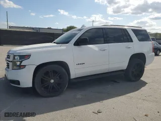 2018 Chevrolet Tahoe Premier with VIN 1GNSCCKC0JR335286, listed as a Copart auction lot 50105345 with 155,777 mi miles and Clean Title. Bid and sale history available at carsss.com. Image 1.