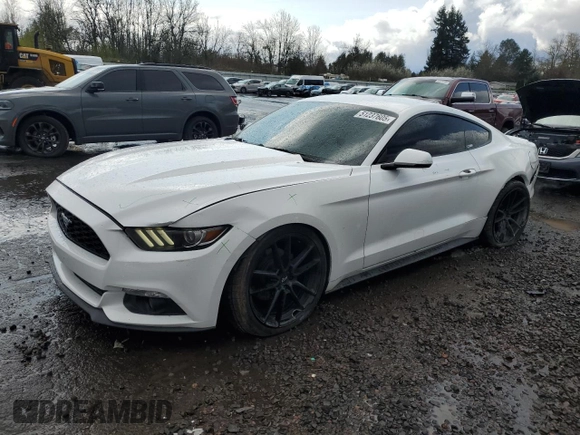 2016 Ford Mustang EcoBoost z VIN 1FA6P8TH2G5269321, wystawiony jako Copart lot #51237605 z przebiegiem 88 674 mil mil oraz Szkoda całkowita • Salvage title. Historia ofert i sprzedaży dostępna na DreamBid. Obrazek 1.