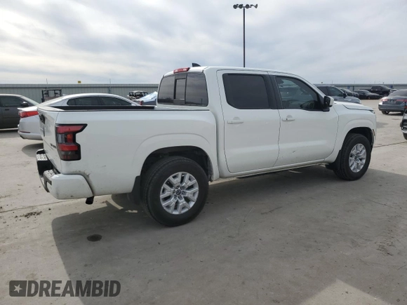 2022 Nissan Frontier SV with VIN 1N6ED1EKXNN675193, listed as a Copart auction lot 49190455 with 52,833 mi miles and Clean title. Bid and sale history available at DreamBid. Image 3.