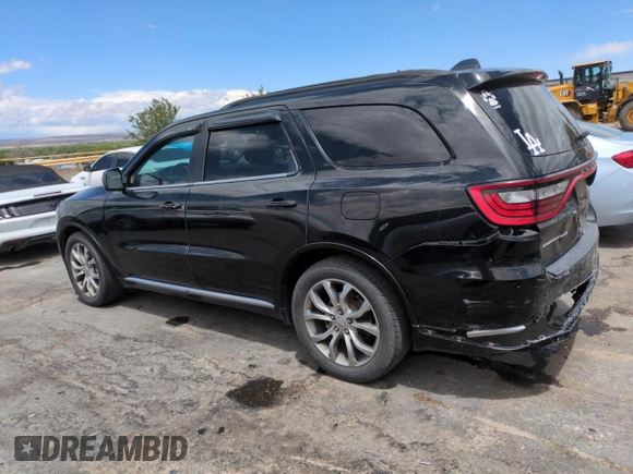 2017 Dodge Durango SXT with VIN 1C4RDHAG7HC740824, listed as a Copart auction lot 57552105 with 132,870 mi miles and Salvage title. Bid and sale history available at DreamBid. Image 2.