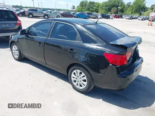 2010 Kia Forte EX with VIN KNAFU4A20A5847351, listed as a IAAI auction lot 41897921 with 129,084 mi miles. Bid and sale history available at carsss.com. Image 3.