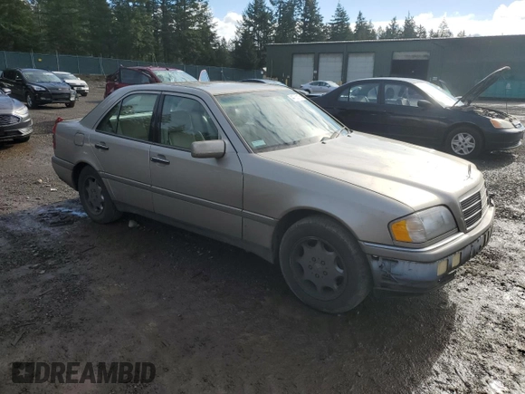 1994 Mercedes-Benz C with VIN WDBHA28E3RF034020, listed as a Copart auction lot 44763115 with 191,734 mi miles and Salvage Title. Bid and sale history available at carsss.com. Image 4.