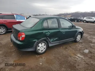 2002 Toyota ECHO with VIN JTDBT123120230730, listed as a Copart auction lot 49692715 with 106,252 mi miles and Salvage Title. Bid and sale history available at carsss.com. Image 3.